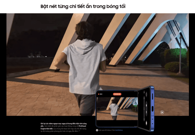 Quay chụp rõ nét