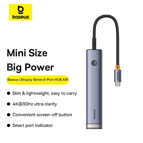 Hub Chuyển Đổi Baseus UltraJoy AIR Space 7 cổng