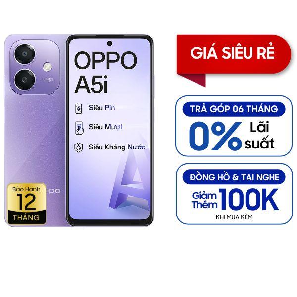 Oppo A5i 4GB/64GB Chính Hãng