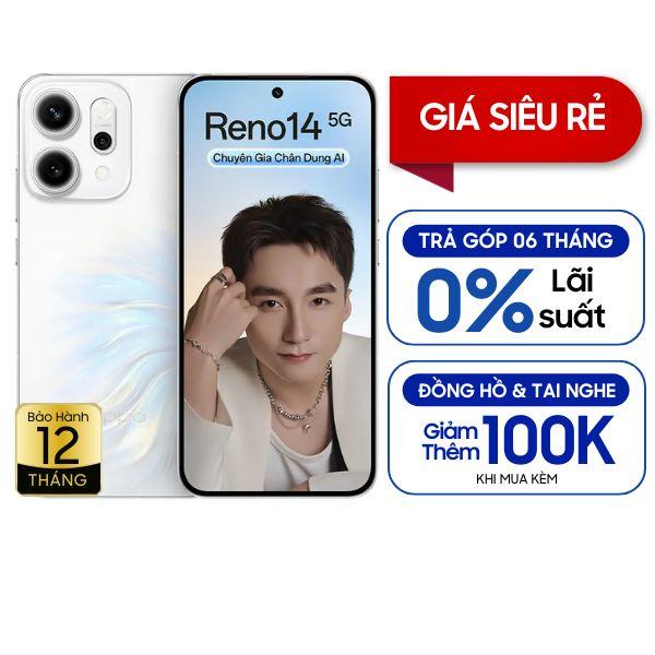 Oppo Reno14 5G 12GB/256GB Chính Hãng