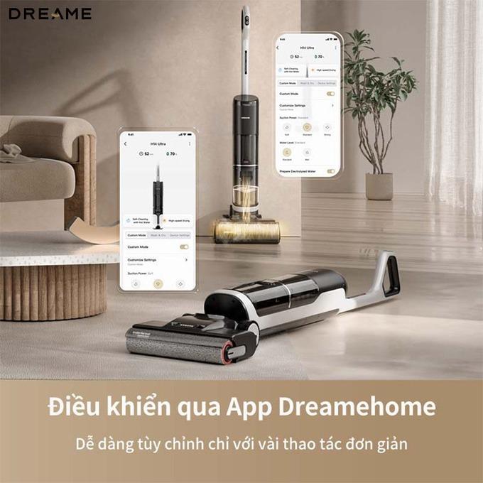 Điều khiển thông minh qua ứng dụng Dreame Home