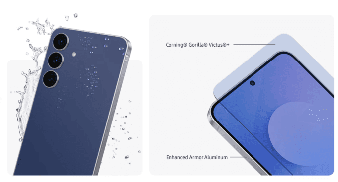 Bảo vệ bởi Corning Gorilla Glass Victus+ và khung Armor Aluminum