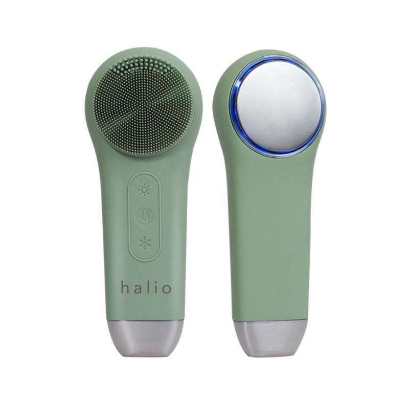 Máy rửa mặt massage tích hợp liệu pháp ánh sáng và nhiệt Halio 5 in 1 Chính Hãng