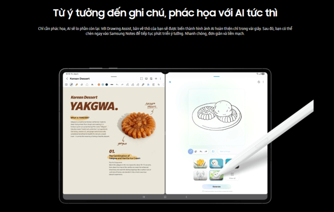 Tính năng Writing Assist