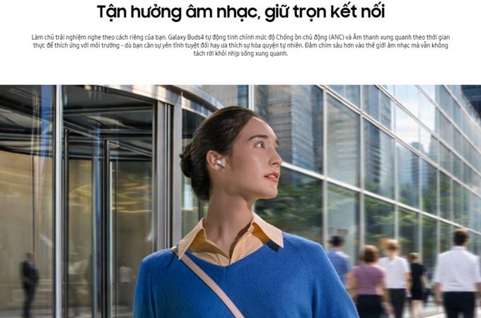 âm thanh trên Galaxy Buds4