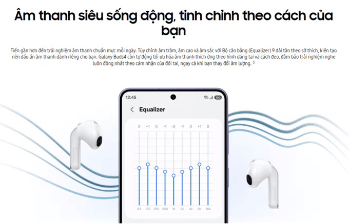 chất âm của Galaxy Buds4