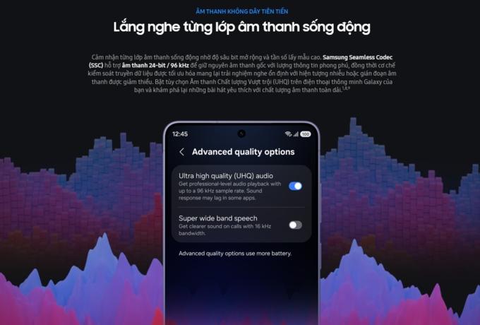 hệ thống loa trên Galaxy Buds4 Pro